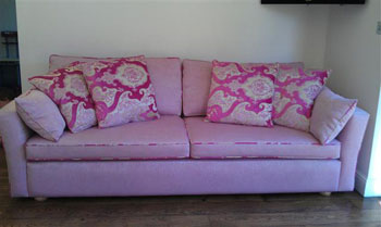 Restored sofa