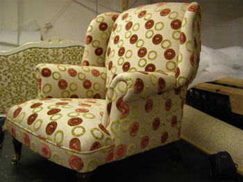 Restored armchair